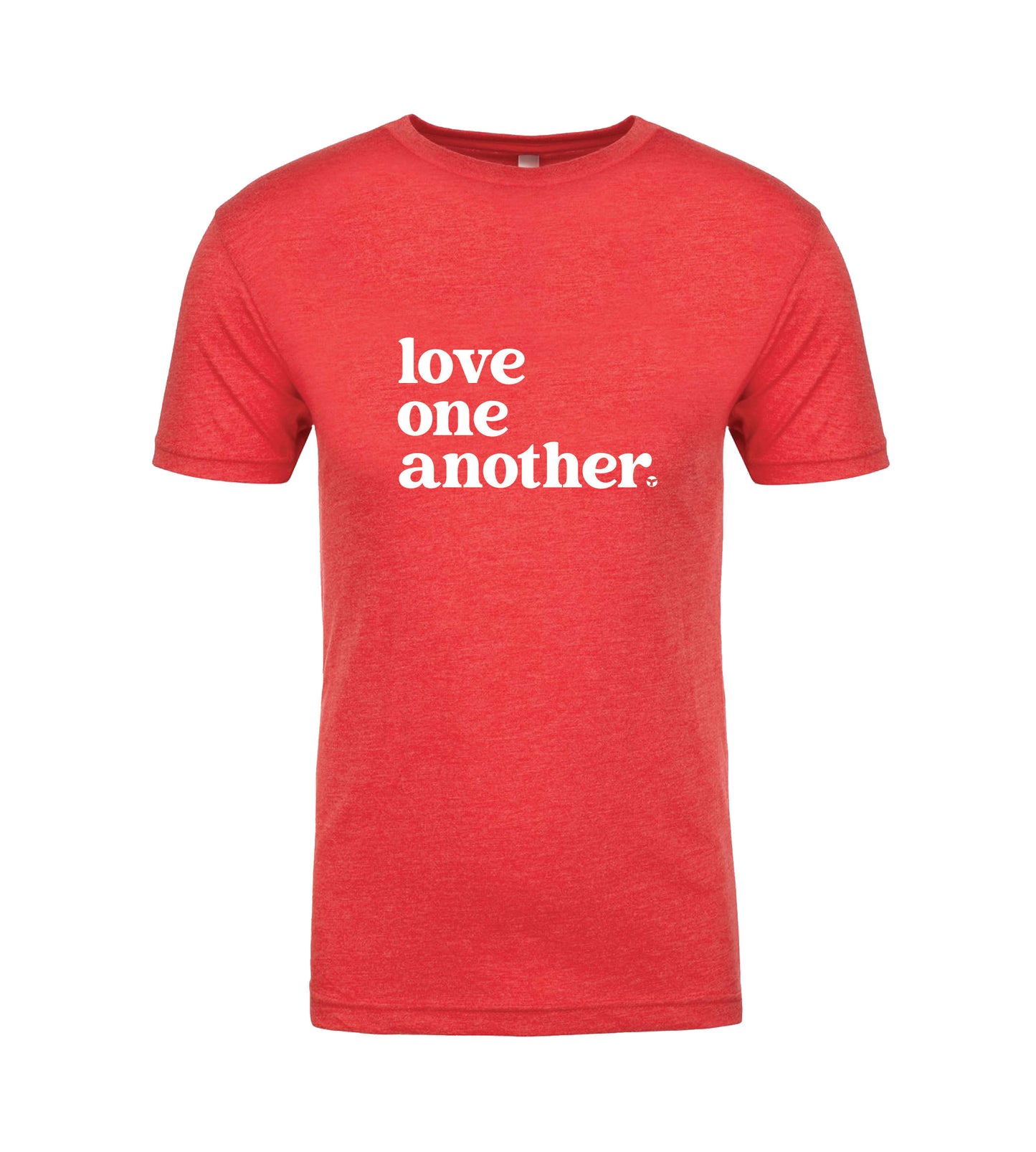 Love One Another Tee - Vintage Red