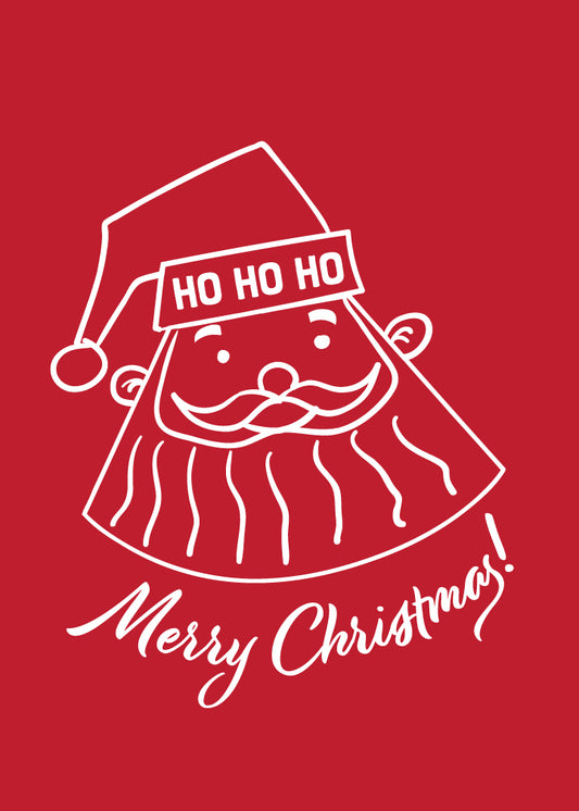 Ho Ho Ho Santa Print