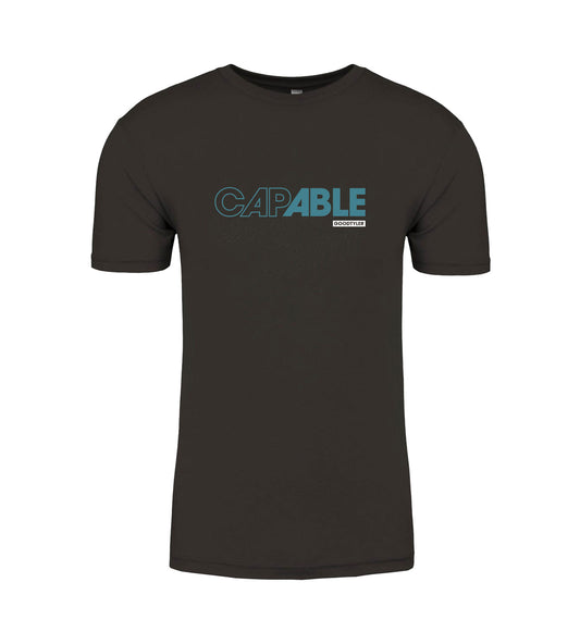 CapABLE Tee - Black Heather